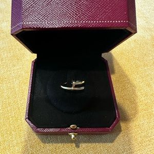 Carter Juste Un Clou Ring sz 53